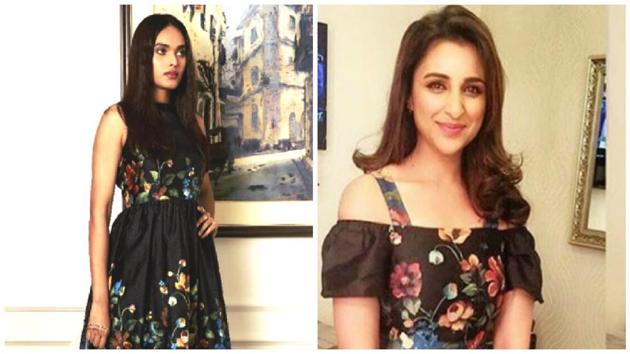 Designer Ritu Kumar incorporated dark florals in her recent collection.(Label Ritu Kumar/Instagram) Designer Ritu Kumar incorporated dark florals in her recent collection.(Label Ritu Kumar/Instagram)