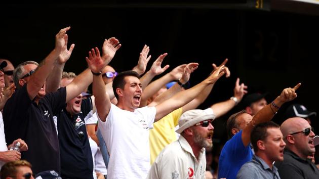 Aided by the vocal Queensland crowd, Australia raced away to a 1-0 lead in the five-match Ashes series. (Getty Images)
