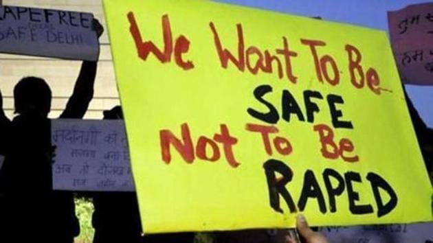 A case has been registered against the principal under the POCSO Act and efforts are on to arrest him. (HT File Photo) A case has been registered against the principal under the POCSO Act and efforts are on to arrest him. (HT File Photo)