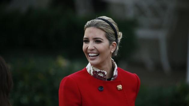 White House senior advisor Ivanka Trump arrives in the Rose Garden prior to the 70th National Thanksgiving turkey pardoning ceremony at the White House in Washington on November 21.(REUTERS) White House senior advisor Ivanka Trump arrives in the Rose Garden prior to the 70th National Thanksgiving turkey pardoning ceremony at the White House in Washington on November 21.(REUTERS)