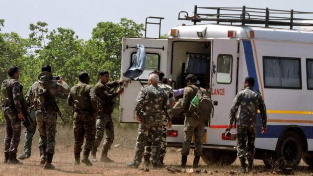 It is estimated that a good number of Maoists have also been hit during the encounter. (PTI File Photo) It is estimated that a good number of Maoists have also been hit during the encounter. (PTI File Photo)