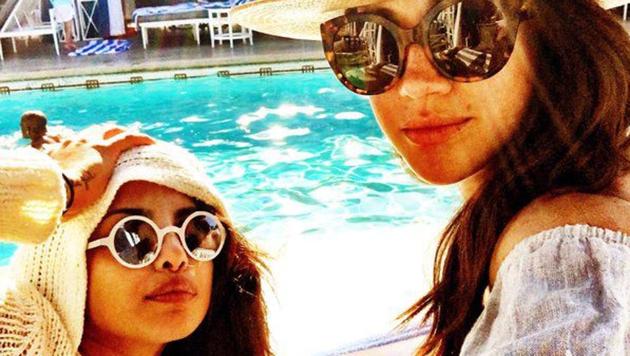 Priyanka Chopra and Meghan Markle became friends two years ago.(Instagram) Priyanka Chopra and Meghan Markle became friends two years ago.(Instagram)