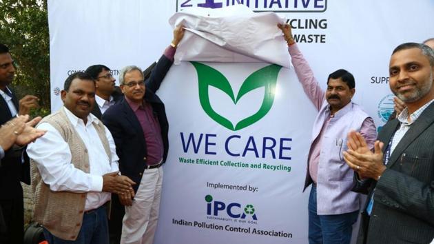 The NGO, Indian Pollution Control Association, will assist in collection and segregation of non-recyclable (including multi- layered plastic or printed plastic) with the support of waste-pickers. (Sourced) The NGO, Indian Pollution Control Association, will assist in collection and segregation of non-recyclable (including multi- layered plastic or printed plastic) with the support of waste-pickers. (Sourced)
