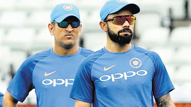 Virat Kohli and MS Dhoni are all for pay hike for India cricket team members.(AP)