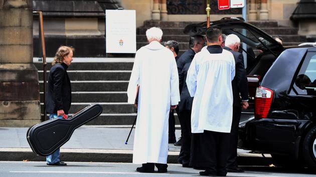 Photos: AC/DC guitarist Malcolm Young remembered at his funeral in ...