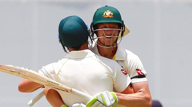 Cameron Bancroft smashed a vital fifty in the second innings to guide Australia to a huge 10-wicket win over England in the opening Ashes 2017-18 Test in Brisbane. (REUTERS) Cameron Bancroft smashed a vital fifty in the second innings to guide Australia to a huge 10-wicket win over England in the opening Ashes 2017-18 Test in Brisbane. (REUTERS)