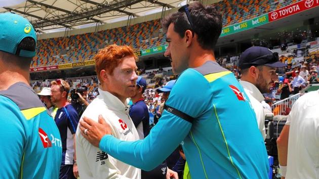 Jonny Bairstow was involved in a ‘headbutt’ incident with Cameron Bancroft just before the start of the 2017-18 Ashes series between Australia and England.(REUTERS)