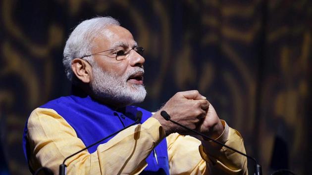 In a message on the occasion of the UN International Day of Solidarity with the Palestinian People, PM Narendra Modi said that India hopes for early realisation of a sovereign, independent, united and viable Palestine co-existing peacefully with Israel. (PTI File Photo) In a message on the occasion of the UN International Day of Solidarity with the Palestinian People, PM Narendra Modi said that India hopes for early realisation of a sovereign, independent, united and viable Palestine co-existing peacefully with Israel. (PTI File Photo)
