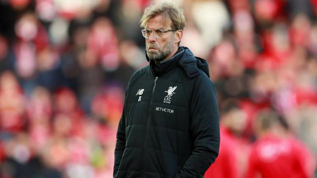 Jurgen Klopp is adamant that Liverpool are still in the Premier League title race. (Action Images via Reuters) Jurgen Klopp is adamant that Liverpool are still in the Premier League title race. (Action Images via Reuters)