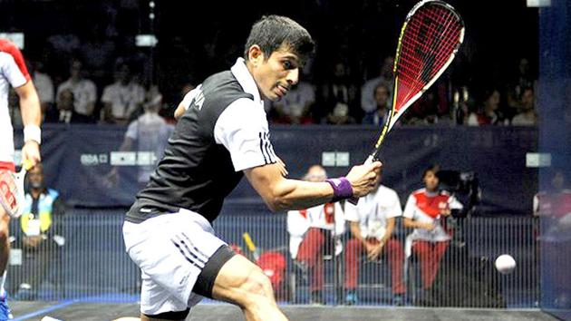Saurav Ghosal lost his match against Malaysia at the World Squash Championship. (PTI) Saurav Ghosal lost his match against Malaysia at the World Squash Championship. (PTI)