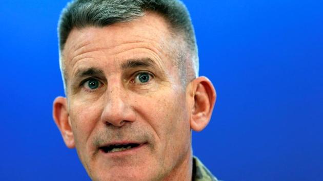 US Army General John Nicholson said he hoped to work together with Pakistanis ‘going forward to eliminate terrorists who are crossing the border’.(Reuters Photo)