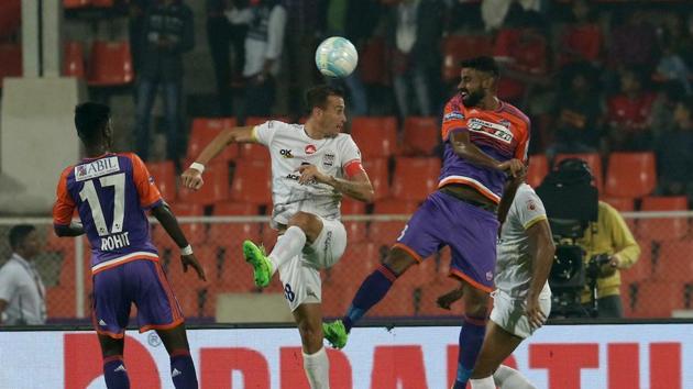 FC Pune City were looking for their second consecutive win after beating ATK 4-1 in their previous game. (ISL)