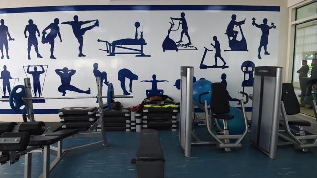 A picture shows the gym of the Mohammed bin Nayef Center for Counseling and Advice, a rehab centre for jihadists, on October 4, Riyadh. (AFP Photo) A picture shows the gym of the Mohammed bin Nayef Center for Counseling and Advice, a rehab centre for jihadists, on October 4, Riyadh. (AFP Photo)
