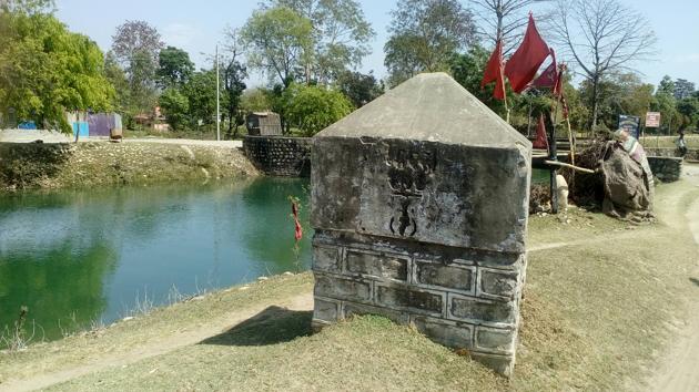 A border pillar at Indo Nepal border (HT FILE Photo) A border pillar at Indo Nepal border (HT FILE Photo)