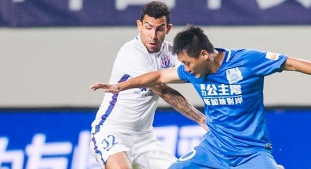 Carlos Tevez, who has had a successful professional football career playing for clubs such Manchester United and Juventus, has failed to impress in the Chinese Super League, playing for Shanghai Shenhua. (Getty Images) Carlos Tevez, who has had a successful professional football career playing for clubs such Manchester United and Juventus, has failed to impress in the Chinese Super League, playing for Shanghai Shenhua. (Getty Images)