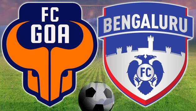 FC Goa defeated Bengaluru FC in the Indian Super League (ISL) 2017-18 in Margao on Thursday. Follow full score of FC Goa vs Bengaluru FC, Indian Super League 2017-18 here. (HT Photo) FC Goa defeated Bengaluru FC in the Indian Super League (ISL) 2017-18 in Margao on Thursday. Follow full score of FC Goa vs Bengaluru FC, Indian Super League 2017-18 here. (HT Photo)