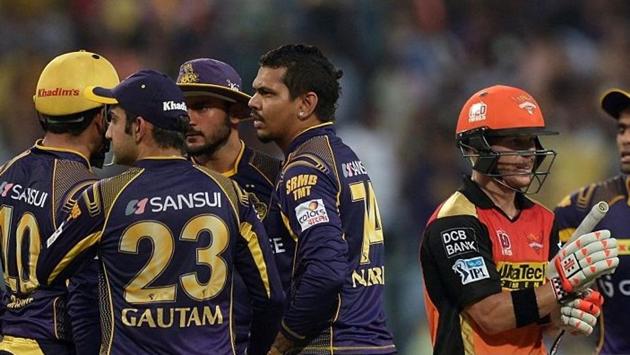Last year, the Indian Premier League (IPL) eliminator clash between Kolkata Knight Riders (KKR) and Sunrisers Hyderabad (SRH) went on till 1:45 am (File pic). (AFP) Last year, the Indian Premier League (IPL) eliminator clash between Kolkata Knight Riders (KKR) and Sunrisers Hyderabad (SRH) went on till 1:45 am (File pic). (AFP)