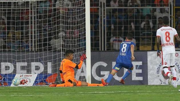 Corominas struck in the 16th, 33rd and 63rd minutes for FC Goa. (ISL)