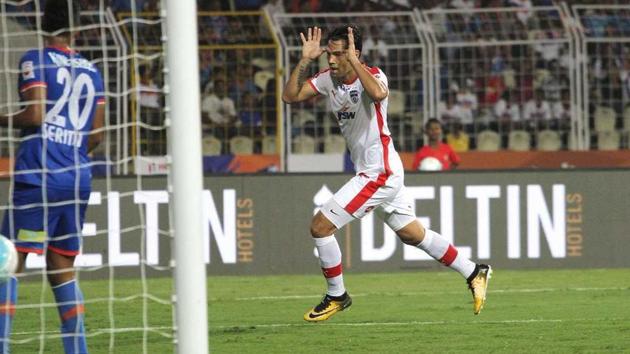 Miku scored after scoring Bengaluru FC’s first goal. (ISL)