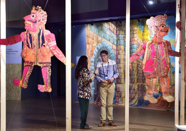 Delegates view the crafts displayed at a stall at the Global Entrepreneurship Summit 2017 in Hyderabad on Thursday. (PTI) Delegates view the crafts displayed at a stall at the Global Entrepreneurship Summit 2017 in Hyderabad on Thursday. (PTI)
