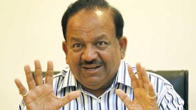 Environment minister Harsh Vardhan pointed out India’s rise in the Ease of Doing Business Rankings by 30 positions. This has become a thrust area for the environment ministry under the Modi government, which in a recent report, highlighted steps it has taken to ease norms on project clearances. (Raj K Raj/HT File Photo) Environment minister Harsh Vardhan pointed out India’s rise in the Ease of Doing Business Rankings by 30 positions. This has become a thrust area for the environment ministry under the Modi government, which in a recent report, highlighted steps it has taken to ease norms on project clearances. (Raj K Raj/HT File Photo)