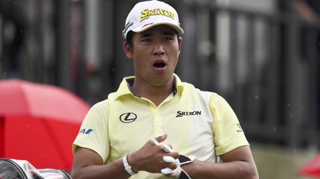 Hideki Matsuyama in action during the Hero World Challenge golf tournament. (AP) Hideki Matsuyama in action during the Hero World Challenge golf tournament. (AP)