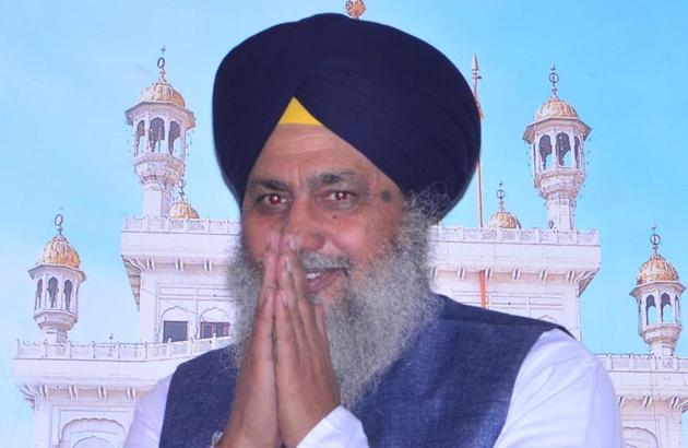 Newly elected SGPC president Gobind Singh Longowal at Teja Singh Samundri Hall in Amritsar. (Sameer Sehgal/HT) Newly elected SGPC president Gobind Singh Longowal at Teja Singh Samundri Hall in Amritsar. (Sameer Sehgal/HT)