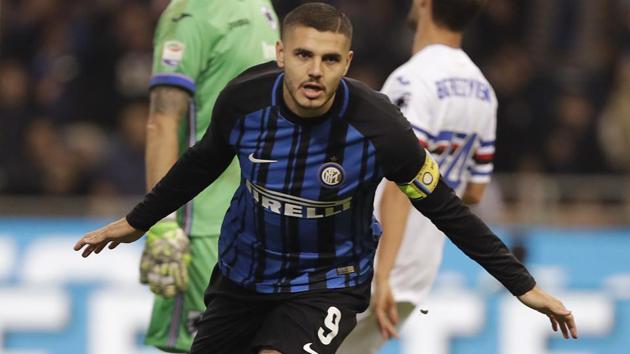 Mauro Icardi has attracted the attention of Real Madrid ahead of the winter football transfer window. (AP) Mauro Icardi has attracted the attention of Real Madrid ahead of the winter football transfer window. (AP)