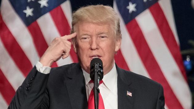 US President Donald Trump speaks about tax reform in Missouri on Wednesday. (AFP Photo) US President Donald Trump speaks about tax reform in Missouri on Wednesday. (AFP Photo)