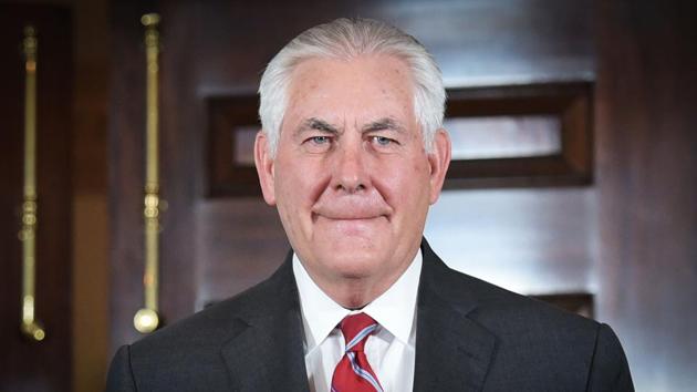US Secretary of State Rex Tillerson at the State Department in Washington, DC on November 30, 2017. (AFP Photo) US Secretary of State Rex Tillerson at the State Department in Washington, DC on November 30, 2017. (AFP Photo)