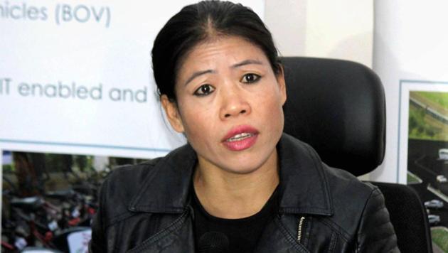 MC Mary Kom has resigned as boxing’s national observer.(PTI)