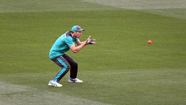 Australia also practised hard with players getting a lengthy fielding and batting workout. (AFP)