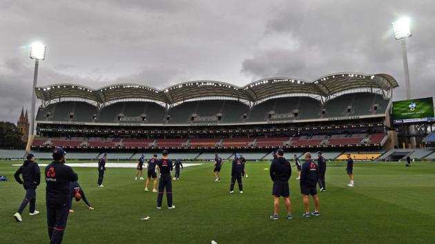 England team celebrated hard as they looked to come back in the series following their 10-wicket loss in Brisbane. (AFP)
