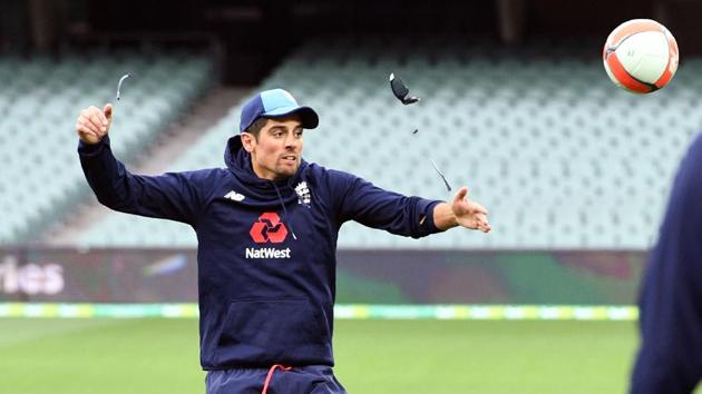 Alastair Cook, who failed in the Brisbane Test, will be aiming to make amends in Adelaide. (AFP)
