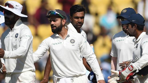 India currently sit atop the ICC Test rankings. (AFP) India currently sit atop the ICC Test rankings. (AFP)