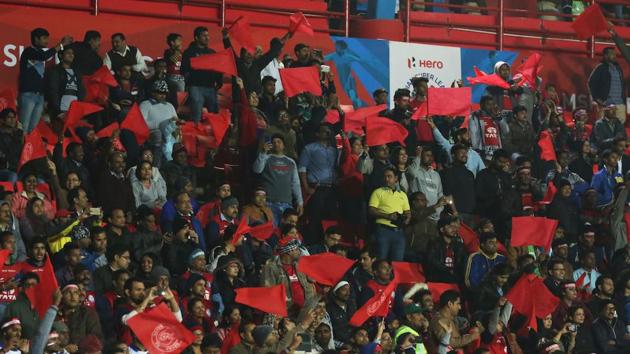 This was the first ever home game of Jamshedur FC. (ISL ) 