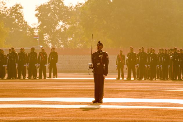 Cadets during the Passing Out Parade of the 133rd course of the National Defence Academy (NDA) in Pune on Thursday. (Sanket Wankhade/HT PHOTO) Cadets during the Passing Out Parade of the 133rd course of the National Defence Academy (NDA) in Pune on Thursday. (Sanket Wankhade/HT PHOTO)