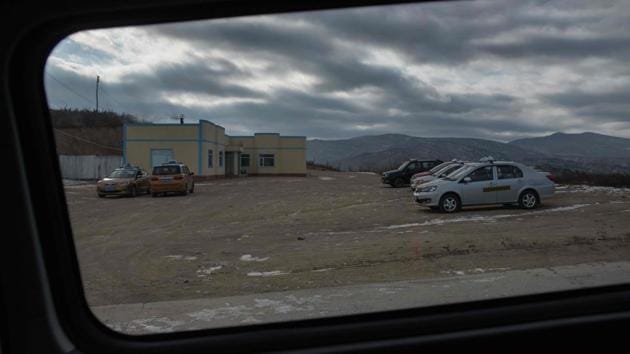 At the northeastern tip of North Korea, where the hermit kingdom meets its giant neighbours China and Russia, UN sanctions over its weapons programmes are having an impact. And with the North possibly facing further sanctions following its latest ICBM test, things are unlikely to get easier for traders involved in the remote region’s Rason Special Economic Zone (SEZ). Taxis wait near the North Korean border with China to collect business people. (Ed Jones / AFP) At the northeastern tip of North Korea, where the hermit kingdom meets its giant neighbours China and Russia, UN sanctions over its weapons programmes are having an impact. And with the North possibly facing further sanctions following its latest ICBM test, things are unlikely to get easier for traders involved in the remote region’s Rason Special Economic Zone (SEZ). Taxis wait near the North Korean border with China to collect business people. (Ed Jones / AFP)