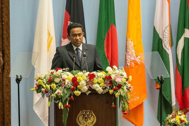 File photo of Maldives President Abdulla Yameen.(Getty Images)