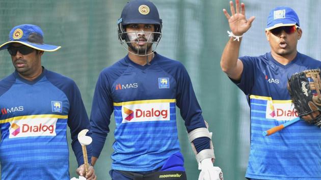 Dinesh Chandimal’s Sri Lanka, on the other hand, will be desperate to register a win in India and break their winless streak. (PTI) Dinesh Chandimal’s Sri Lanka, on the other hand, will be desperate to register a win in India and break their winless streak. (PTI)