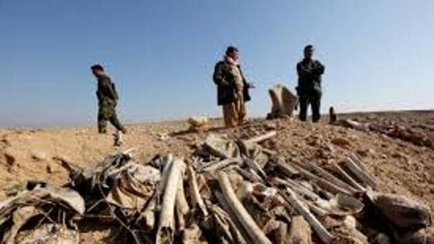 In 2014, IS killed thousands of Yazidis in Sinjar and kidnapped thousands of women and girls from the community to abuse them as sex slaves. (Reuters File Photo) In 2014, IS killed thousands of Yazidis in Sinjar and kidnapped thousands of women and girls from the community to abuse them as sex slaves. (Reuters File Photo)