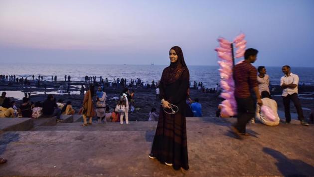 Roshanjahan Shaikh lost both her legs in a railway accident eight years ago, but she pursued her dream of becoming a doctor.  After clearing her MBBS with a first class and interning with KEM Hospital in Mumbai, she’s taken a small break, her next aim being a good post graduate degree in medicine. (Kunal Patil / HT Photo) 