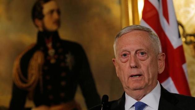 U.S. Secretary of Defence Jim Mattis speaks at a press conference at the Australia-United States Ministerial Consultations (AUSMIN) at Government House in Sydney, Australia, June 5, 2017. (Reuters File Photo) U.S. Secretary of Defence Jim Mattis speaks at a press conference at the Australia-United States Ministerial Consultations (AUSMIN) at Government House in Sydney, Australia, June 5, 2017. (Reuters File Photo)