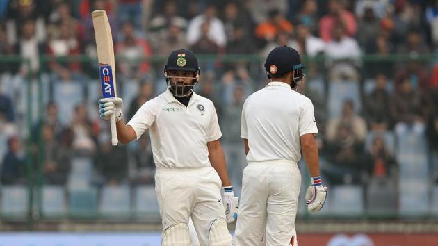 Rohit Sharma was eventually dismissed for 65. (AFP) Rohit Sharma was eventually dismissed for 65. (AFP)