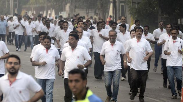 The Pune International Marathon this year was not sanctioned by the Athletics Federation of India (AFI). In fact, the AFI advised participants to skip this “unrecognised event”. (Ravindra Joshi/HT PHOTO)