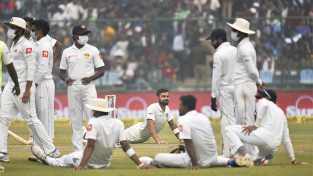 India bowling coach Bharat Arun blaming the visitors for breaking the rhythm of the batsmen. (PTI) India bowling coach Bharat Arun blaming the visitors for breaking the rhythm of the batsmen. (PTI)