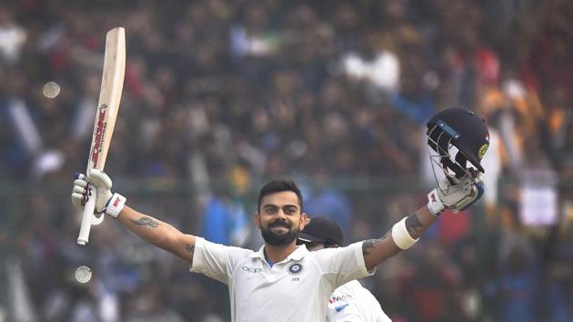 Kohli looked set for a triple century but it was not to be. (PTI) Kohli looked set for a triple century but it was not to be. (PTI)