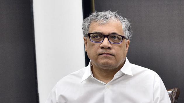TMC’s Derek O’Brien during a press conference at speakers hall, Constitution Club, in New Delhi on October 24. (Arun Sharma/HT PHOTO) TMC’s Derek O’Brien during a press conference at speakers hall, Constitution Club, in New Delhi on October 24. (Arun Sharma/HT PHOTO)