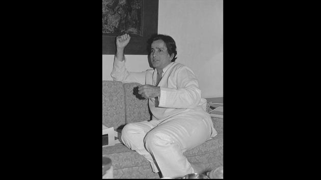 Veteran Bollywood actor Shashi Kapoor, who had been ill for some time, passed away on Monday at the age of 79. (Virendra Prabhakar / HT Photo)