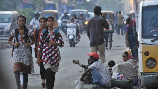 After a month, the government-run shelters where the beggars were lodged on being removed from the streets of Hyderabad are mostly empty with the inmates going back to where they came from.(HT)